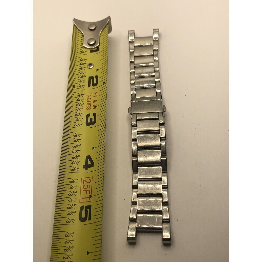 Michael Kors Watch Parts Partial Band Links Clasp Silver 18mm PJ320